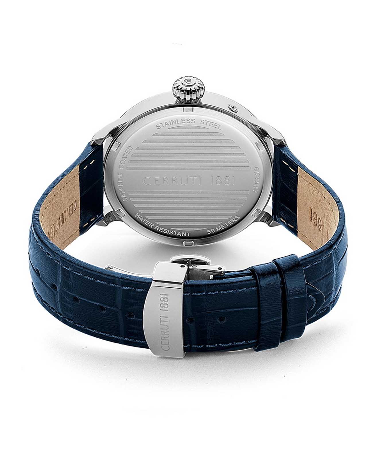 Cerruti 1881 Cerruti 1881 Dervio CIWGF2224605,  франция мужские часы на браслете кожаный боковой вид