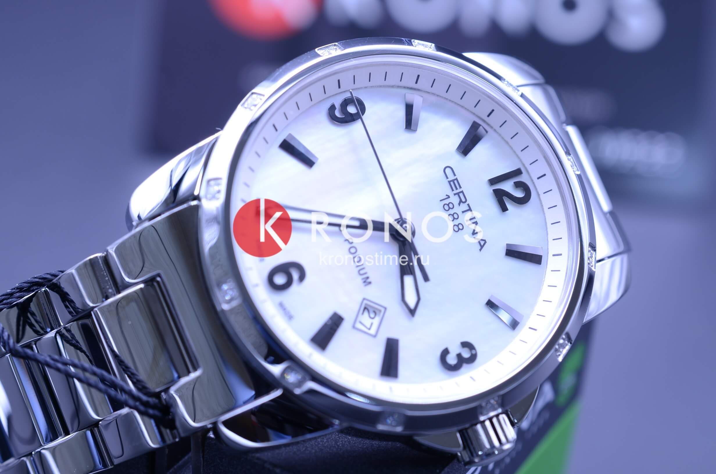 Certina Certina DS Podium C001.210.11.117.10, ds podium швейцария женские часы на браслете нержавеющая сталь боковой вид