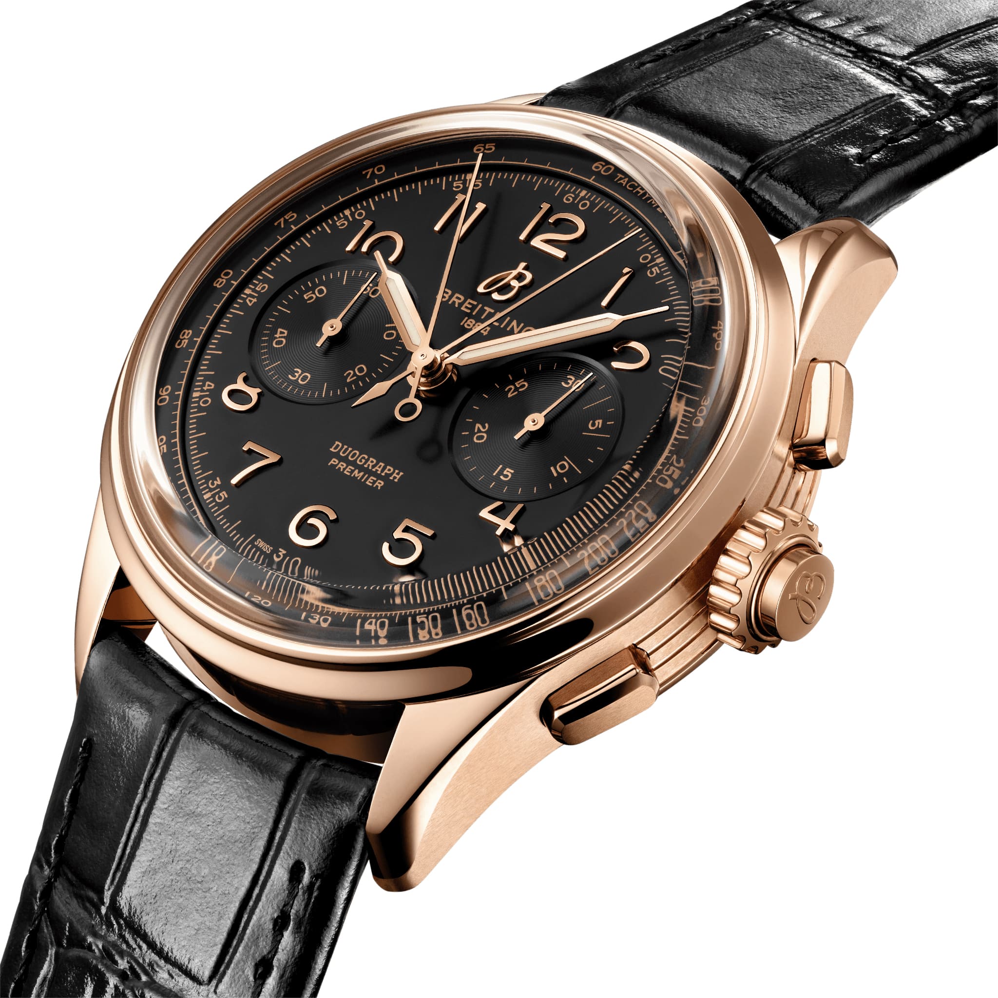 Breitling Breitling Premier B15 Duograph 42 RB1510251B1P1 , наручные мужские часы фото под углом