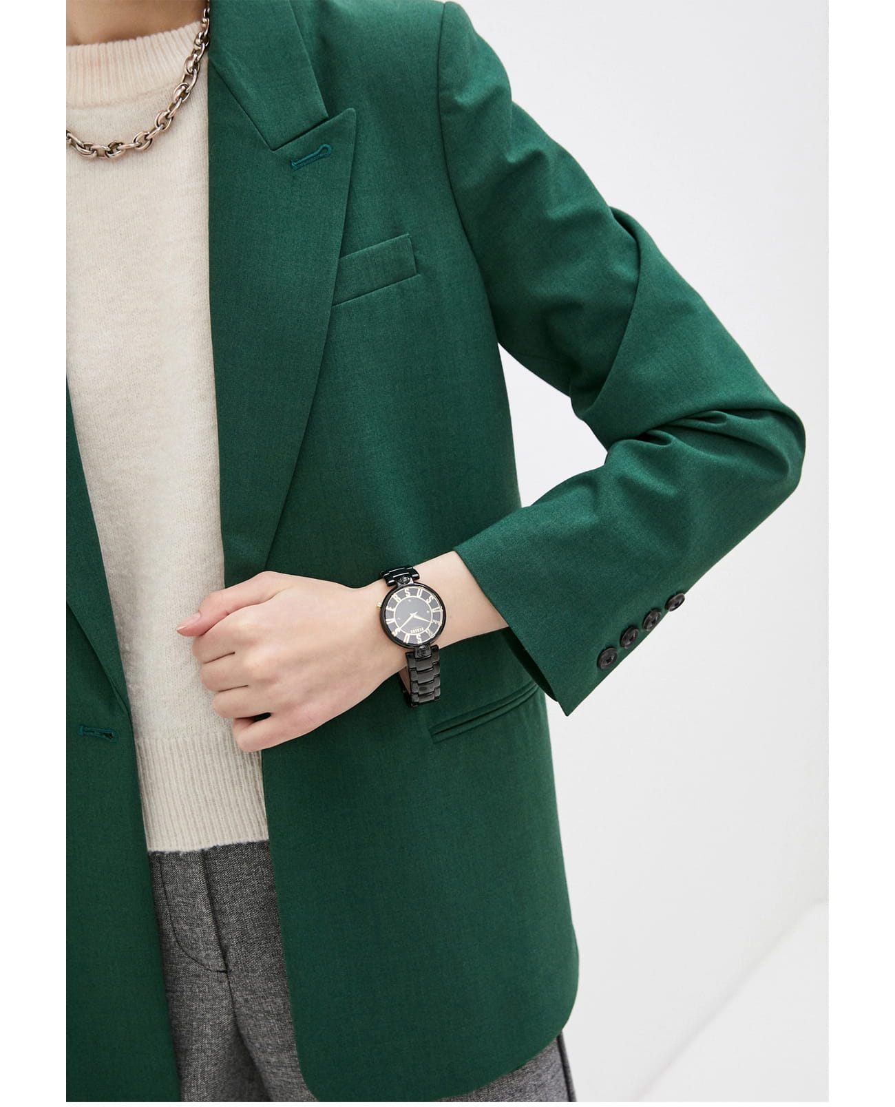 Versus Versace VSPVS2020,  италия женские часы на браслете сталь с ip покрытием боковой вид