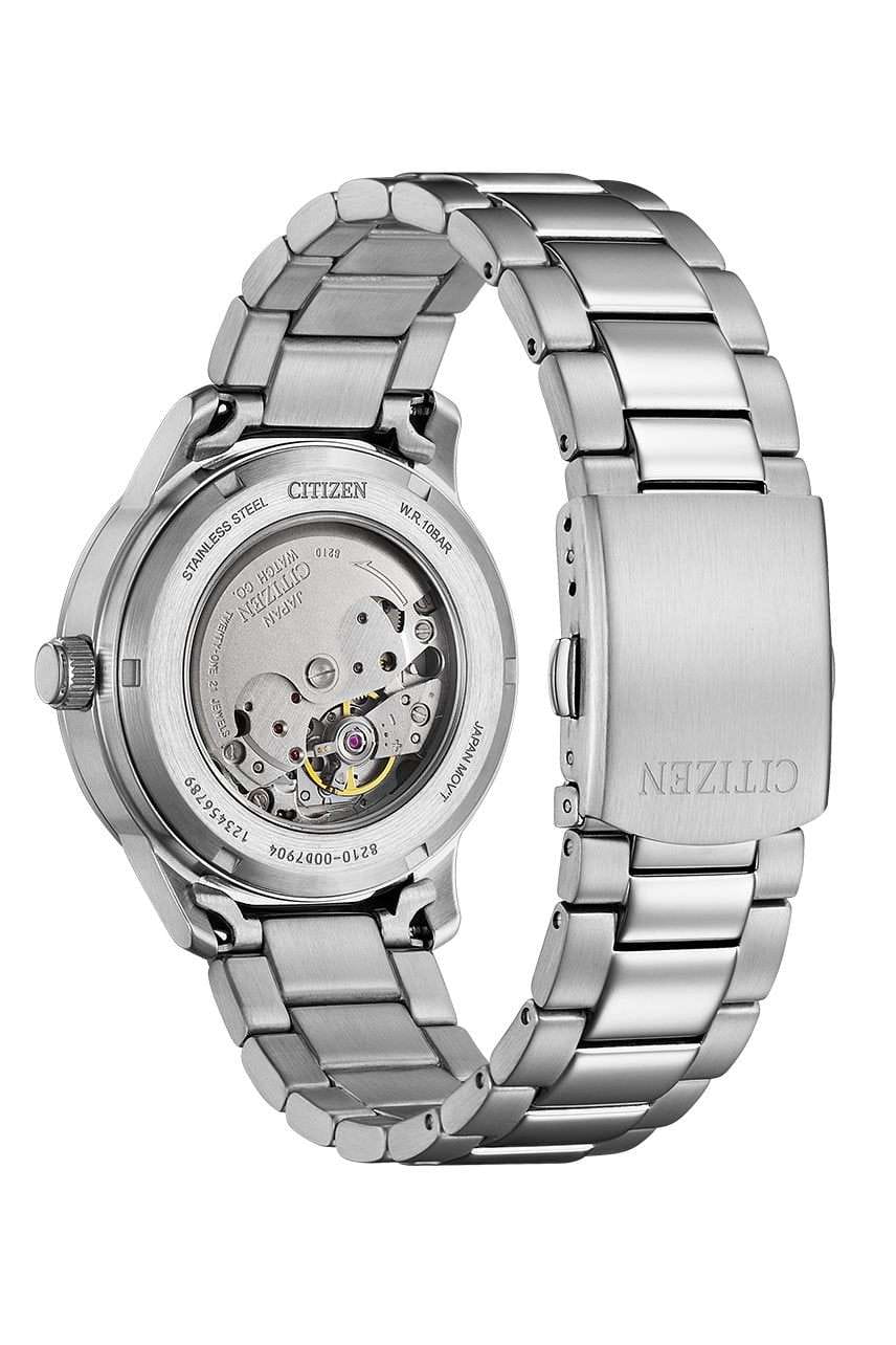 Citizen Citizen Automatic NJ0191-83X, automatic citizen япония мужские часы на браслете нержавеющая сталь боковой вид