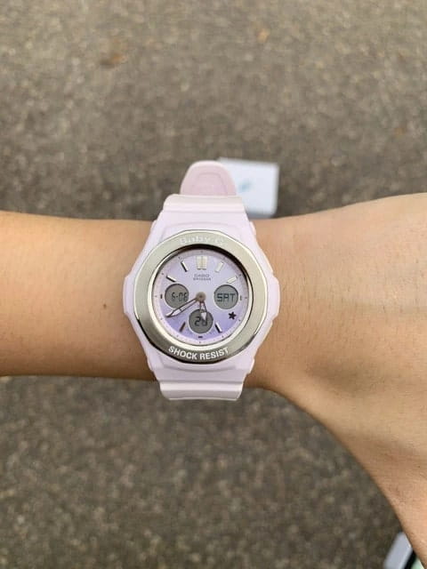 Casio Casio Baby-G BGA-100ST-4A , наручные женские часы фото под углом