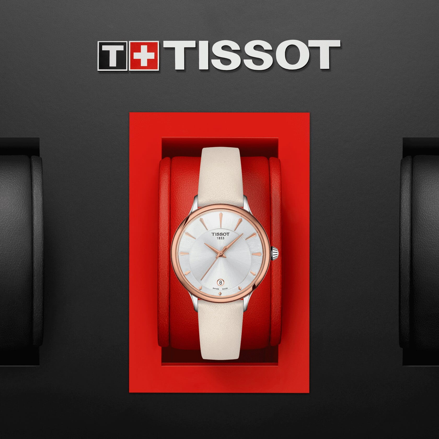 Tissot Tissot Odaci-T T133.210.26.031.00  — детали корпуса и кожаный