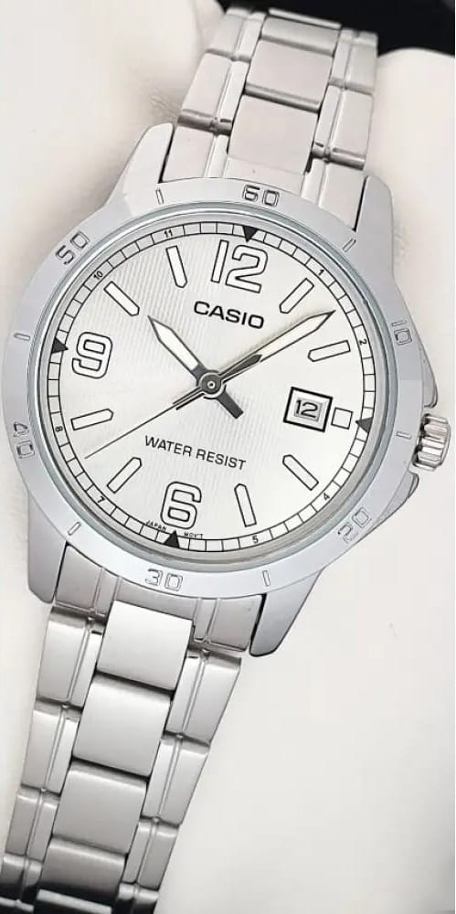 Casio Casio Collection MTP-V004D-7B2UDF (MTP-V004D-7B2) япония наручные мужские часы заводная головка с логотипом Casio