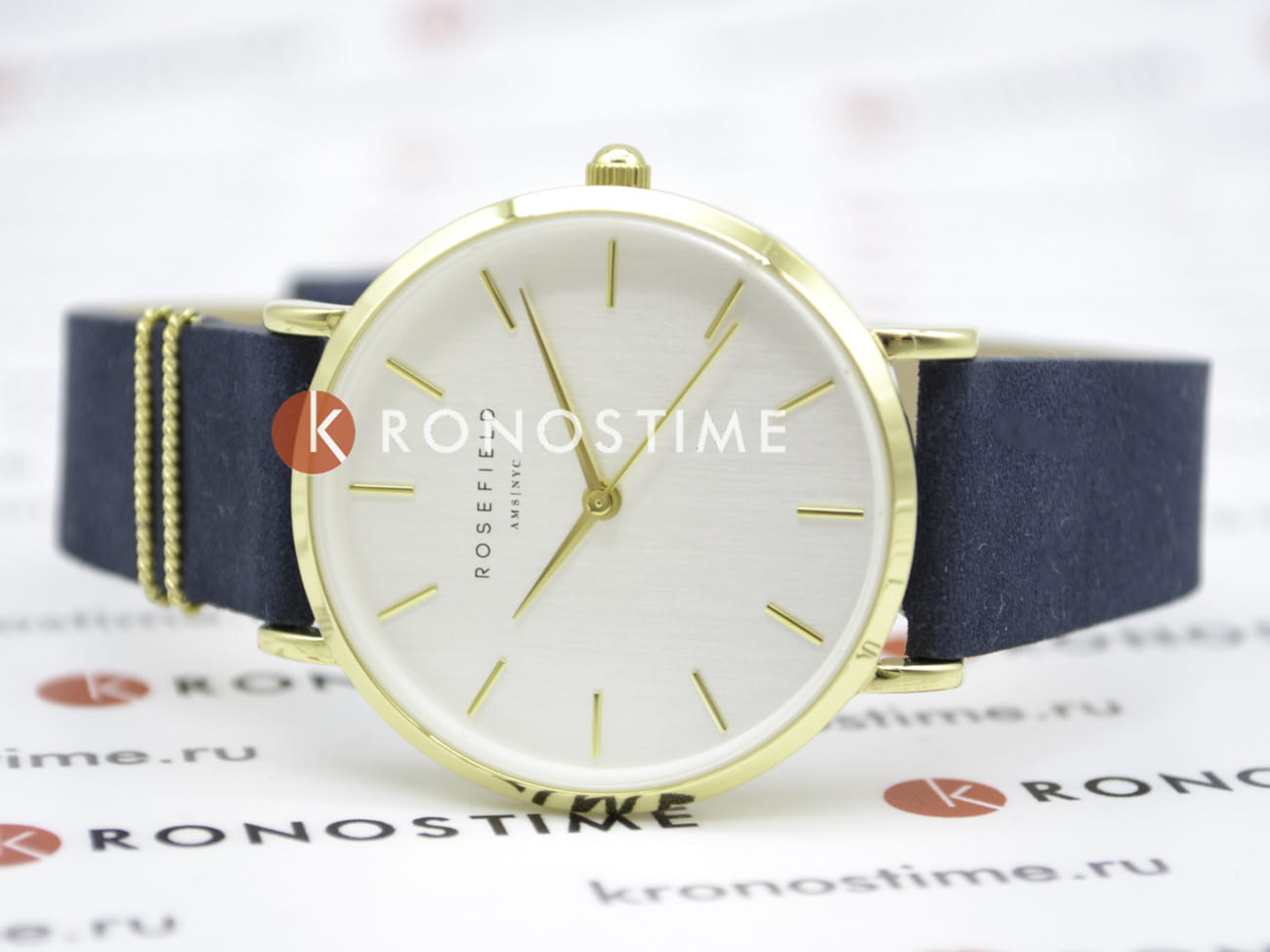 Rosefield Rosefield The West Village WBUG-W70  — детали корпуса и кожаный
