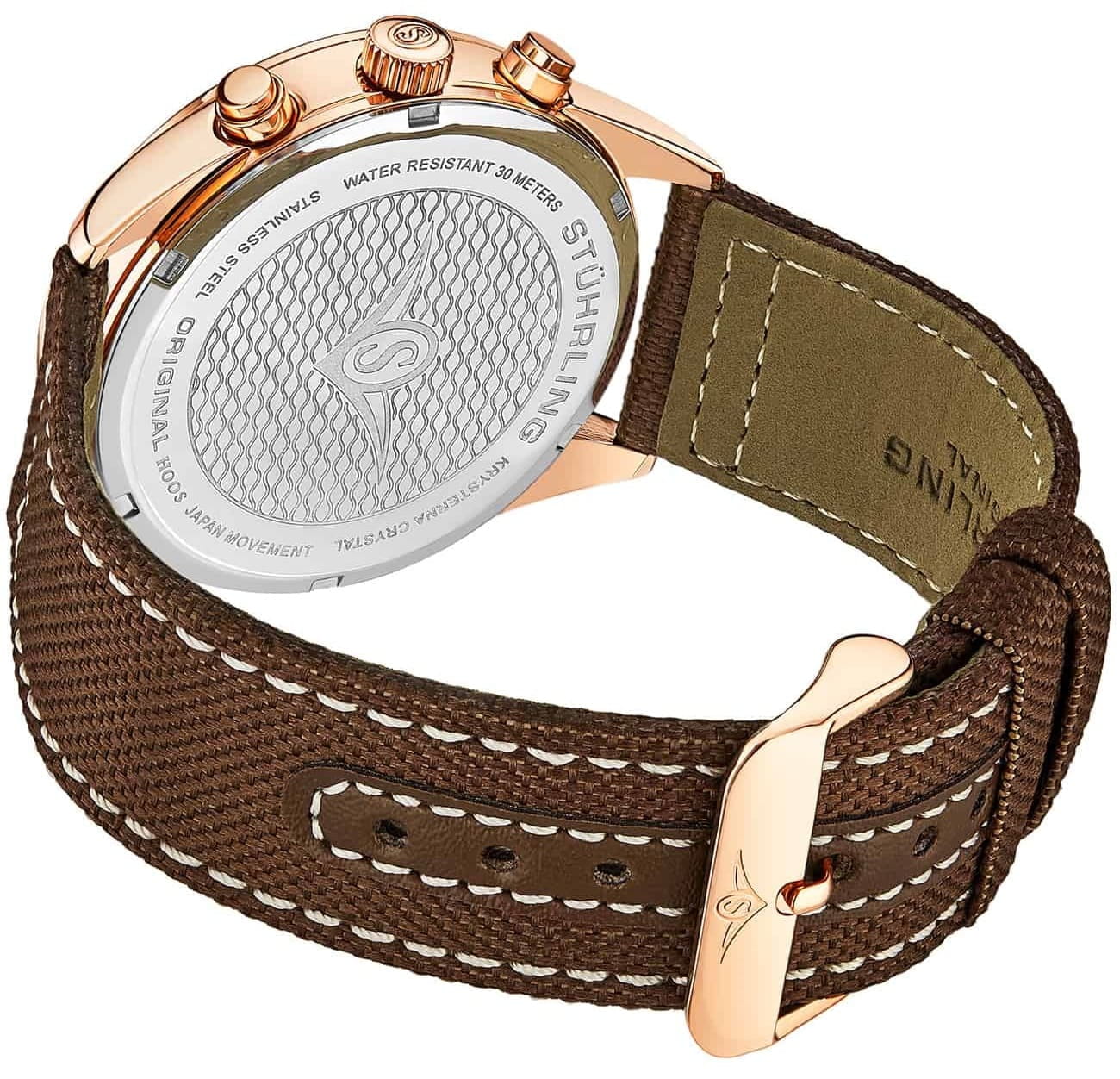 Stuhrling Stuhrling Aviator 4001.5 , наручные мужские часы фото под углом