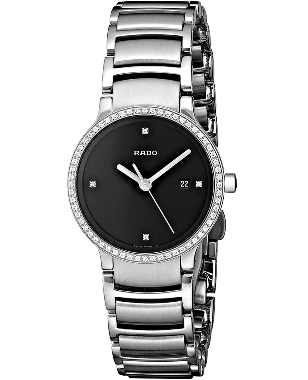 Rado Rado Centrix Diamonds R30933713 , наручные женские часы фото под углом