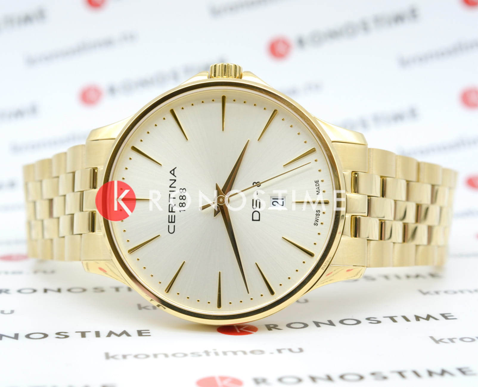 Certina Certina DS-8 Gent C045.410.33.361.00 DS 8, наручные мужские часы фото под углом