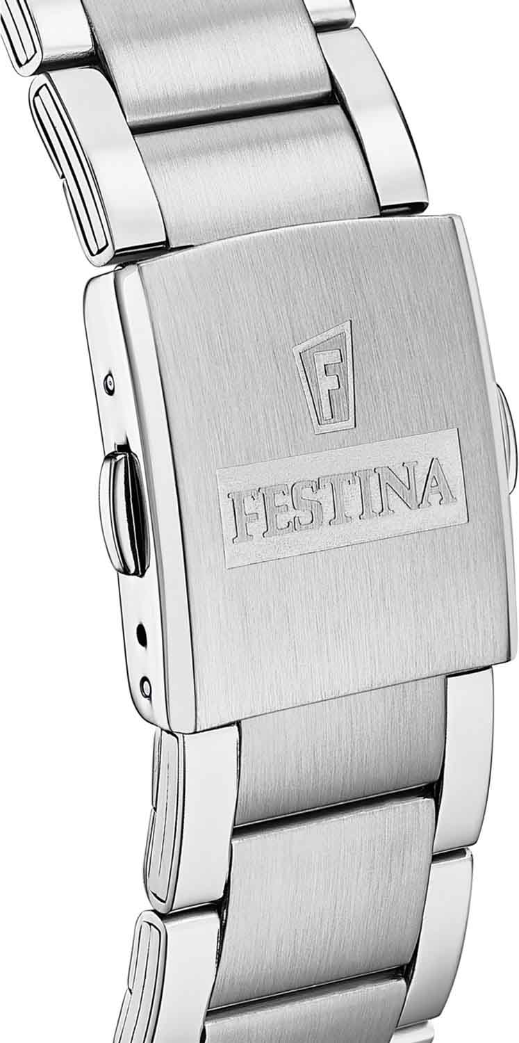 Festina Festina Timeless Chrono F20343/2  - задняя крышка металл сталь корпуса, испания часы