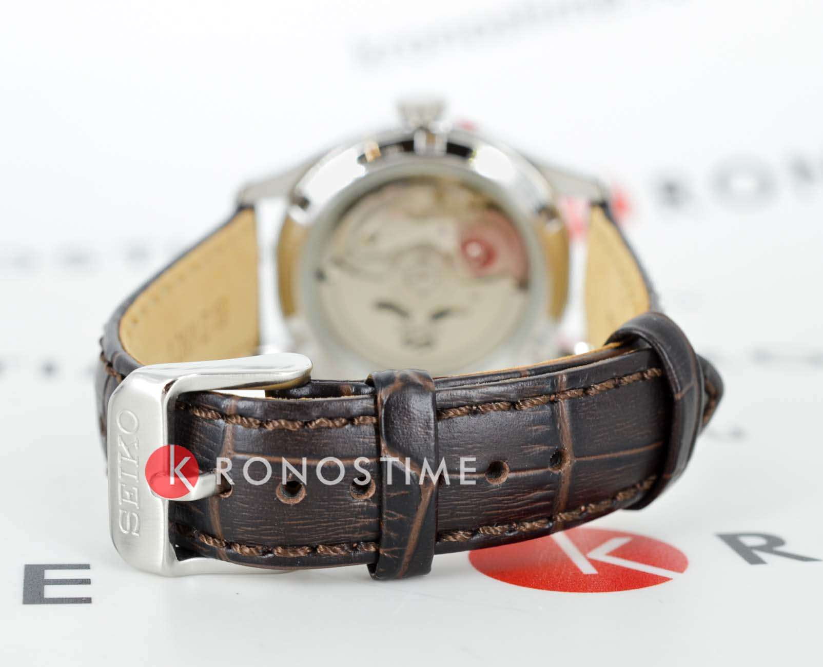 Seiko Seiko 5 Sports SRPJ89K1 мужские часы зеленый циферблат на запястье