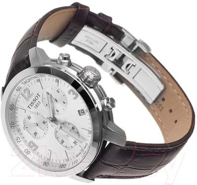 Оригинальные часы Tissot Tissot PRC 200 Chronograph T055.417.16.017.01 кварцевые калибр механизма eta g10.211 общий вид