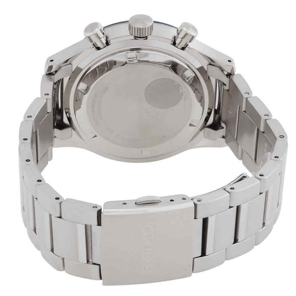 Seiko SSB445P1 мужские часы застежка крупным планом