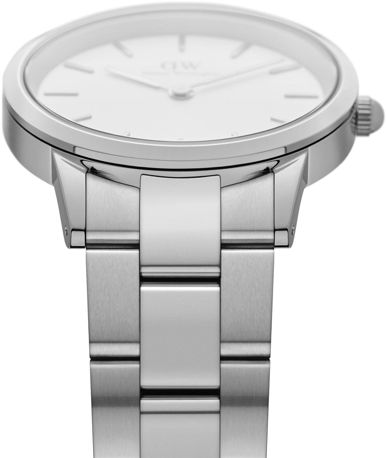 Daniel Wellington Daniel Wellington Iconic Link DW00100205, iconic швеция женские часы на браслете нержавеющая сталь боковой вид