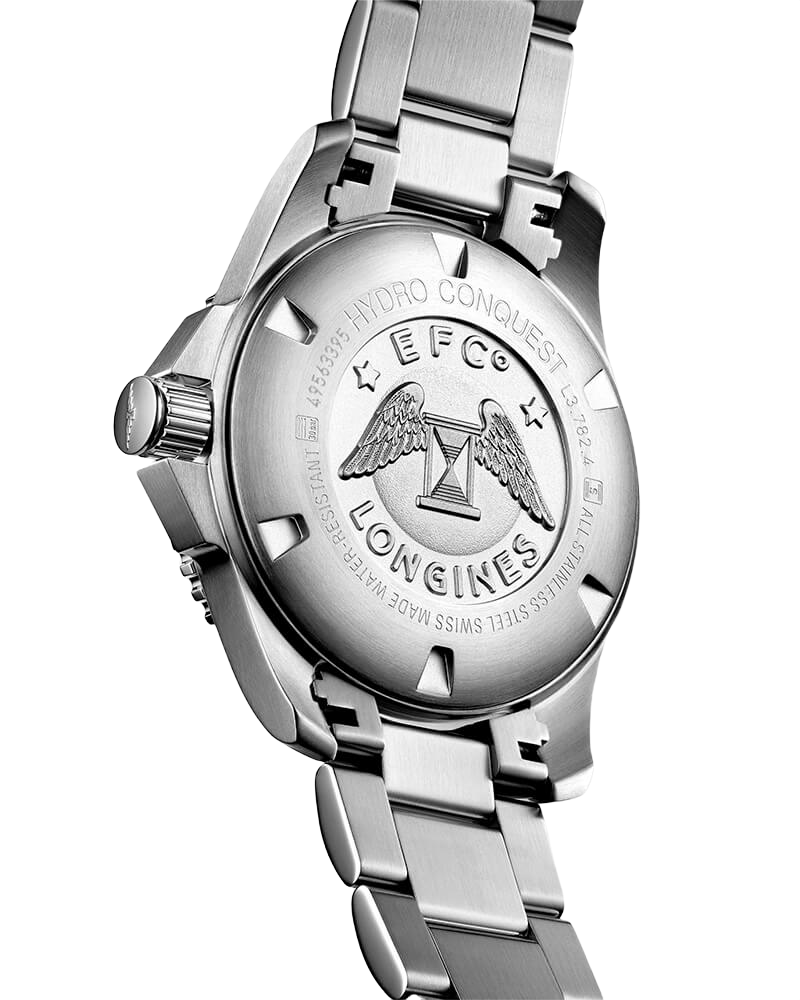 Longines Longines HydroConquest L3.782.4.76.6  - задняя крышка металл сталь керамика корпуса, швейцария часы