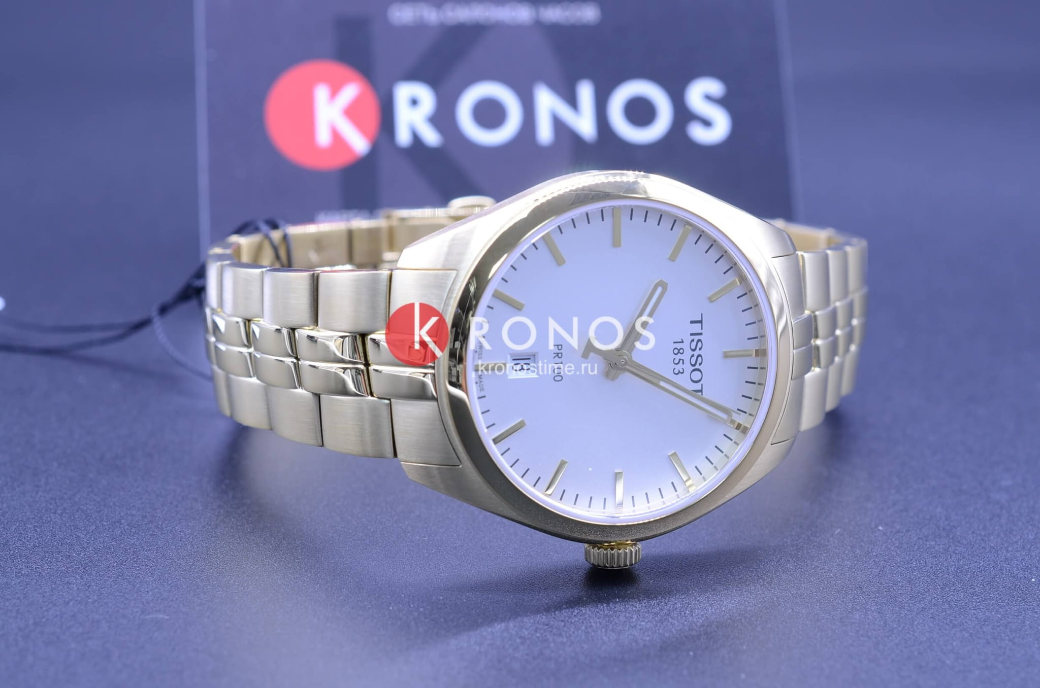 Оригинальные часы Tissot Tissot PR 100 T101.410.33.031.00 кварцевые калибр механизма eta f06.111 общий вид