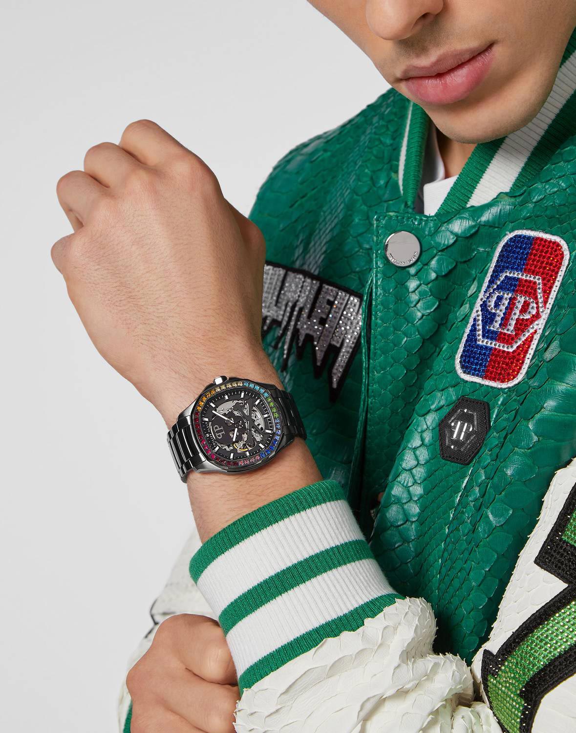 Philipp Plein Philipp Plein Plein Philipp PWRAA0823 , наручные мужские часы фото под углом