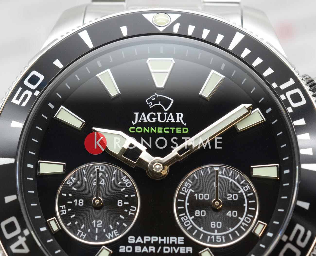 Jaguar Jaguar Connected J888/2, connected швейцария мужские часы на браслете нержавеющая сталь боковой вид