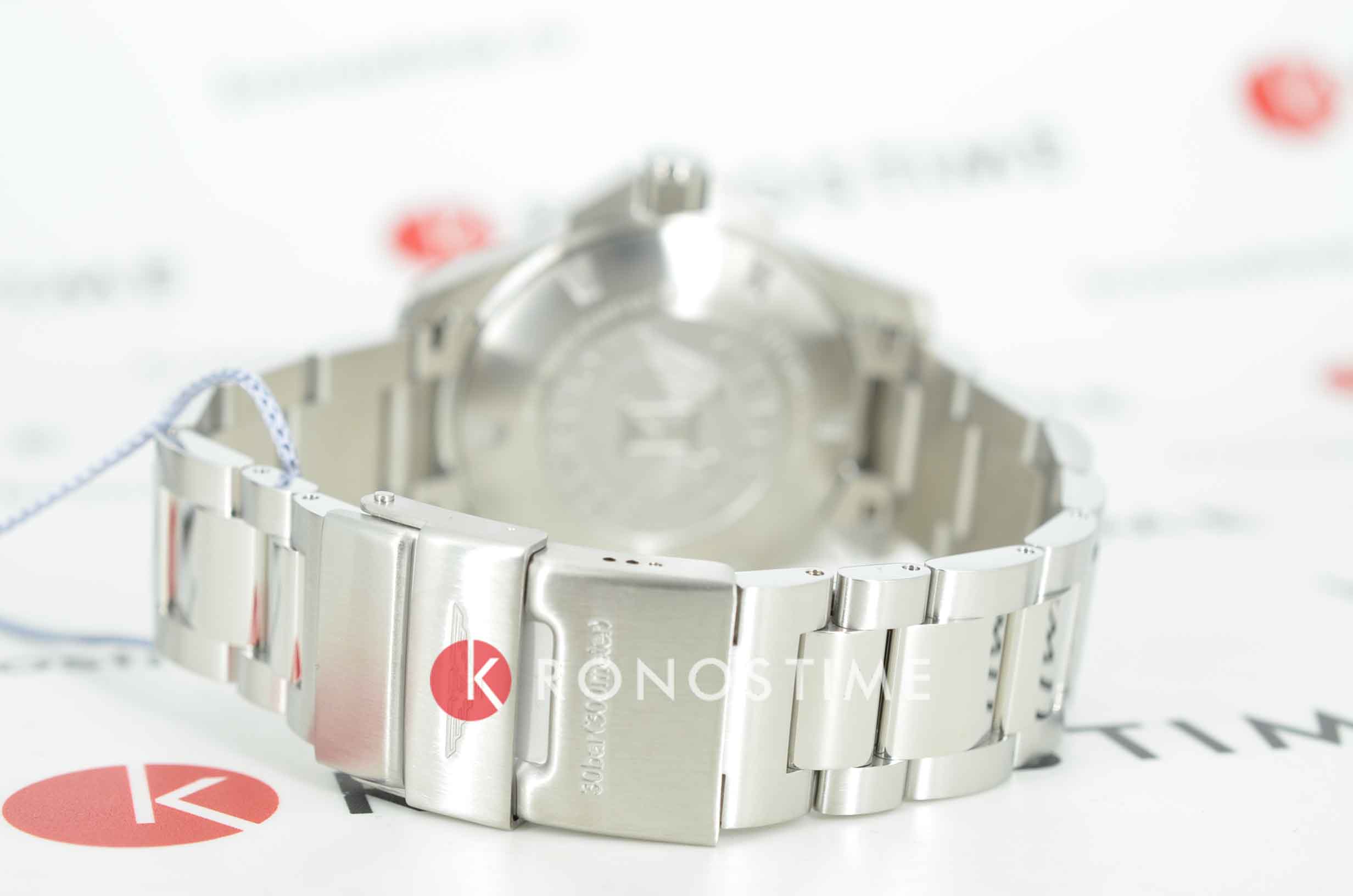 Longines Longines HydroConquest L3.782.4.76.6 механические мужские часы часы крупный план серый циферблата
