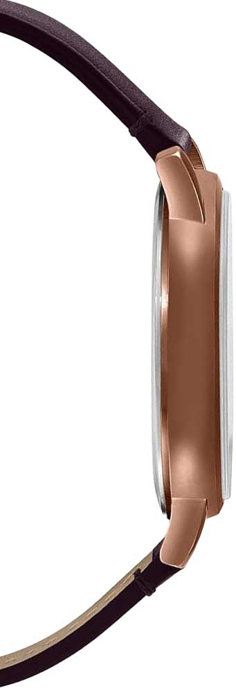 Casio Casio Collection MTP-B125RL-5A, collection япония мужские часы на браслете кожаный боковой вид