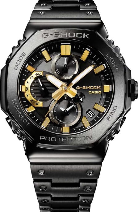 Casio Casio G-Shock GMC-B2100ZE-1A, g-shock япония мужские часы на браслете нержавеющая сталь с pvd-покрытием боковой вид
