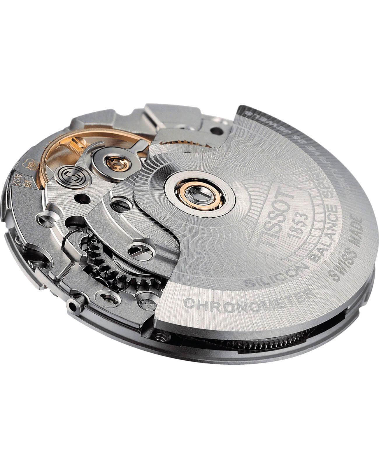 Tissot Tissot Ballade Powermatic 80 COSC Lady T108.208.26.117.00, t-classic швейцария женские часы на браслете кожаный боковой вид