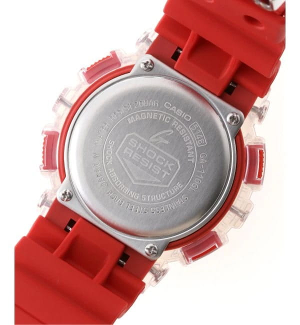 Casio Casio G-Shock GA-110GL-4ADR (GA-110GL-4A), g-shock япония мужские часы на браслете пластик боковой вид