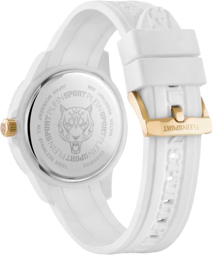 Plein Sport Plein Sport Fearless PSQBA0123,  германия мужские часы на браслете силикон боковой вид