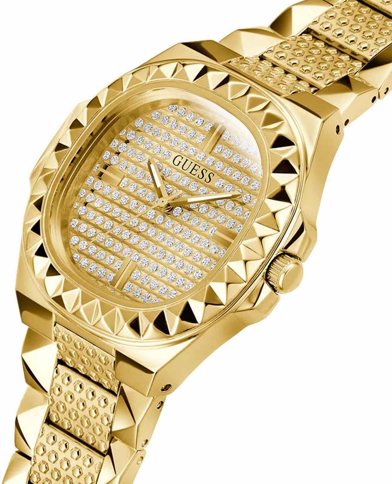 Guess Guess Trend GW0622G1,  сша мужские часы на браслете нержавеющая сталь с ip-покрытием боковой вид