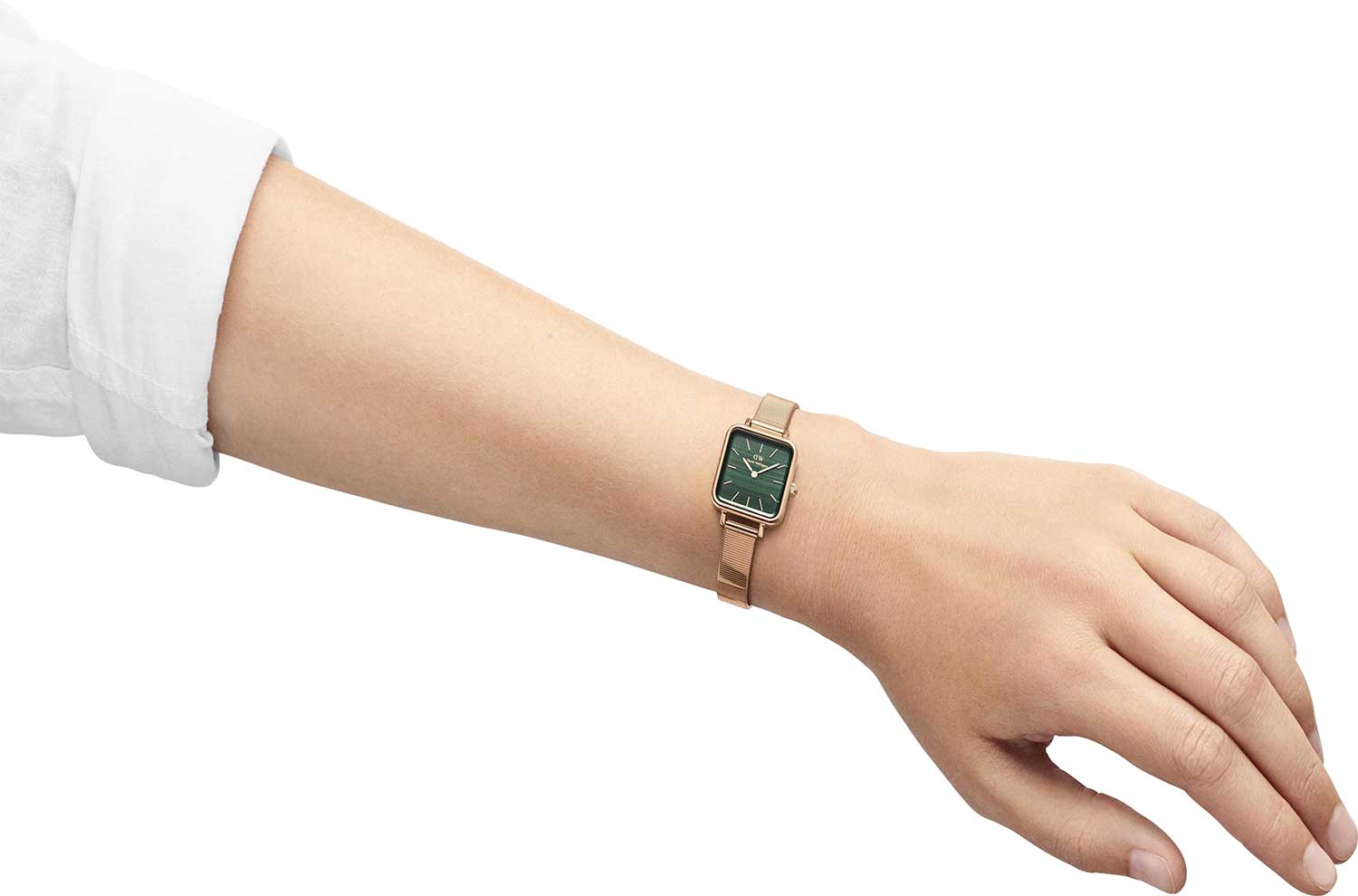 Daniel Wellington Daniel Wellington Quadro Studio DW00100520 , наручные женские часы фото под углом