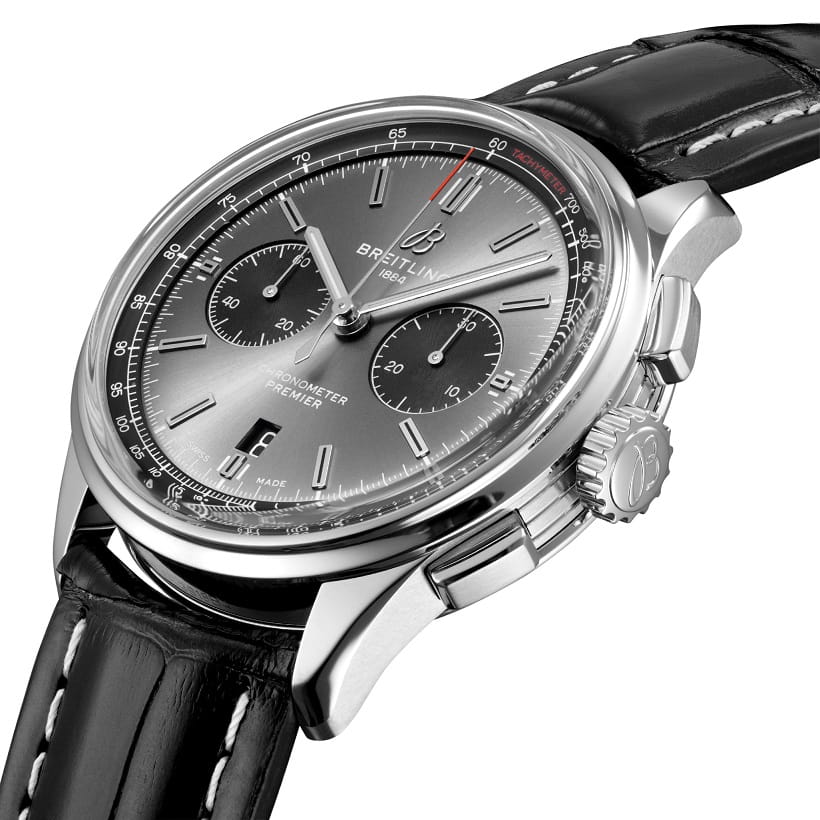 Breitling Breitling Premier B01 Chronograph 42 AB0118221B1P1 , наручные мужские часы фото под углом