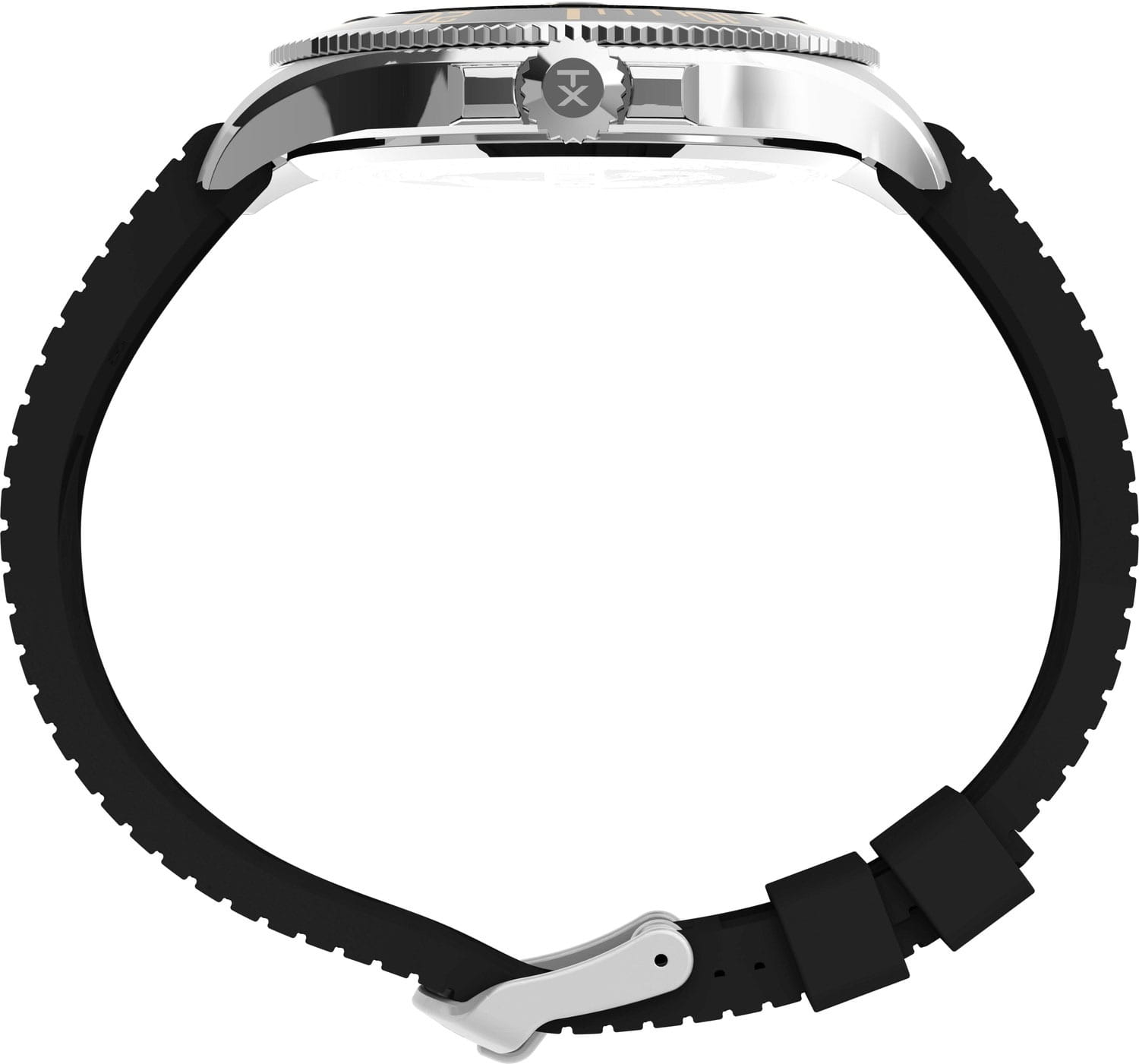 Timex Timex Harborside Coast TW2V27200,  сша мужские часы на браслете силикон боковой вид