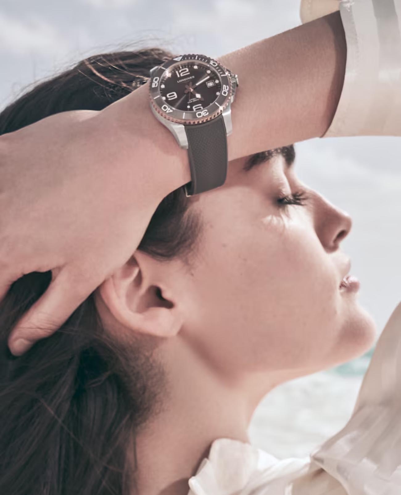 Longines Longines HydroConquest L3.780.3.78.9  - задняя крышка керамика сталь металл корпуса, швейцария часы