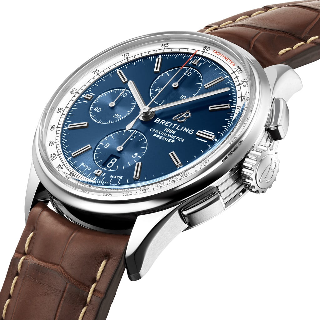 Breitling Breitling Premier Chronograph 42 A13315351C1P1 , наручные мужские часы фото под углом