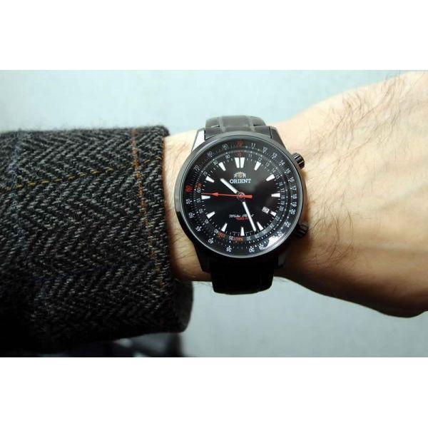 Orient Orient UNB7004B (FUNB7004B) мужские часы черный циферблат на запястье