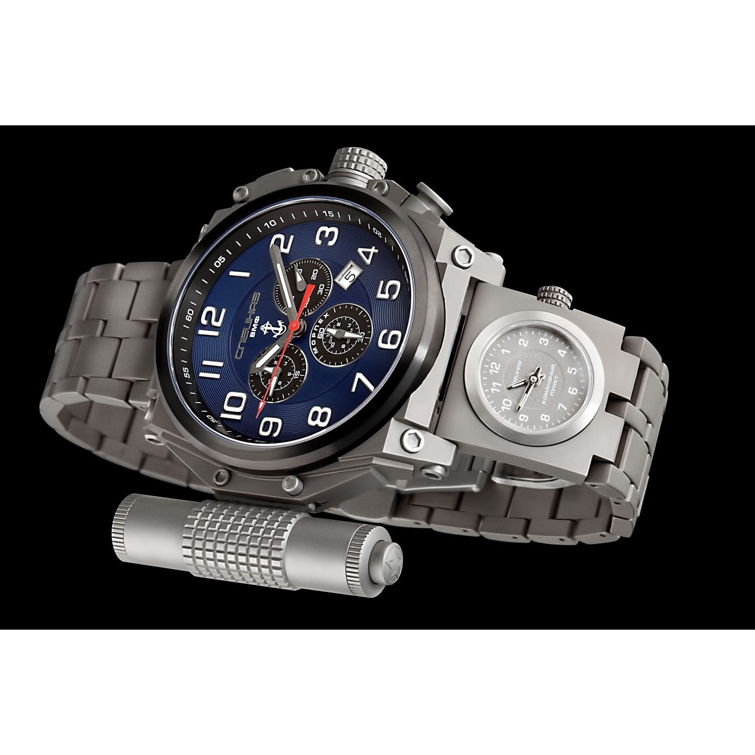 Спецназ Спецназ 5 Стихий С9157339-5130.D  - задняя крышка металл сталь корпуса, россия часы