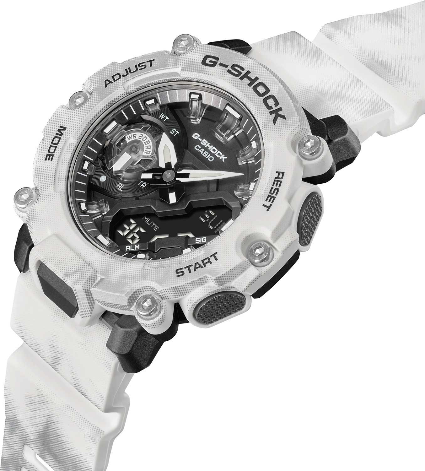 Оригинальные часы Casio Casio G-Shock GA-2200GC-7A электронные калибр механизма  общий вид