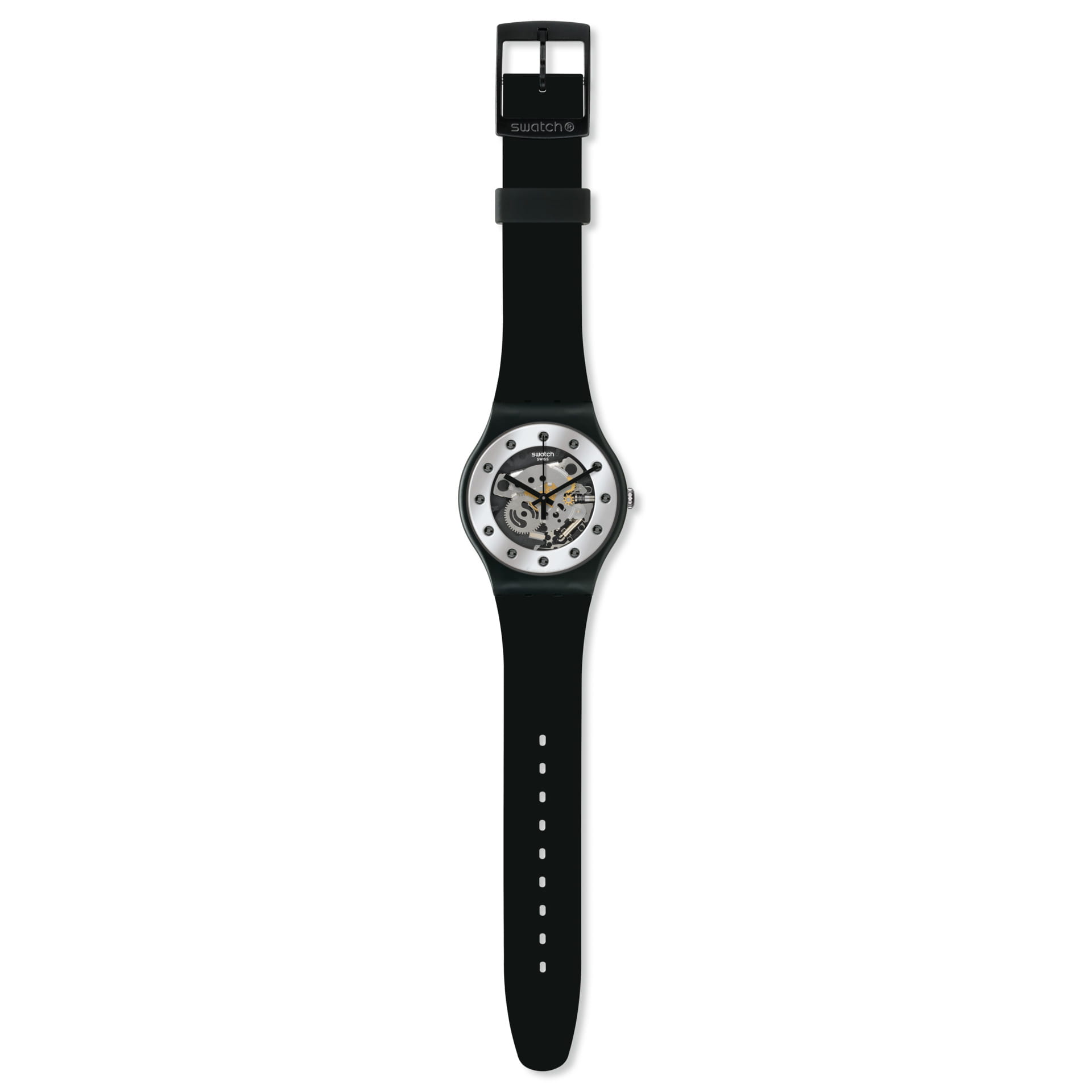 Swatch Swatch New Gent Lacquered SUOZ147 , наручные мужские часы фото под углом