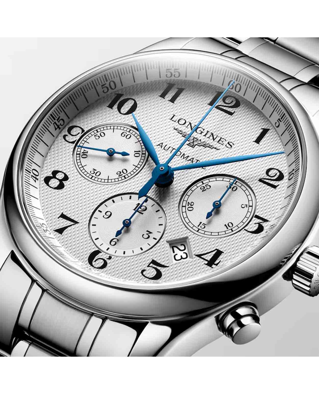 Longines Longines Master Collection L2.759.4.78.6  — детали корпуса и нержавеющая сталь