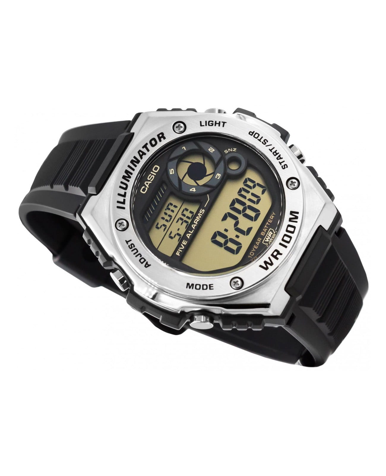 Casio Casio Collection MWD-100H-9AVEF мужские часы черный циферблат на запястье
