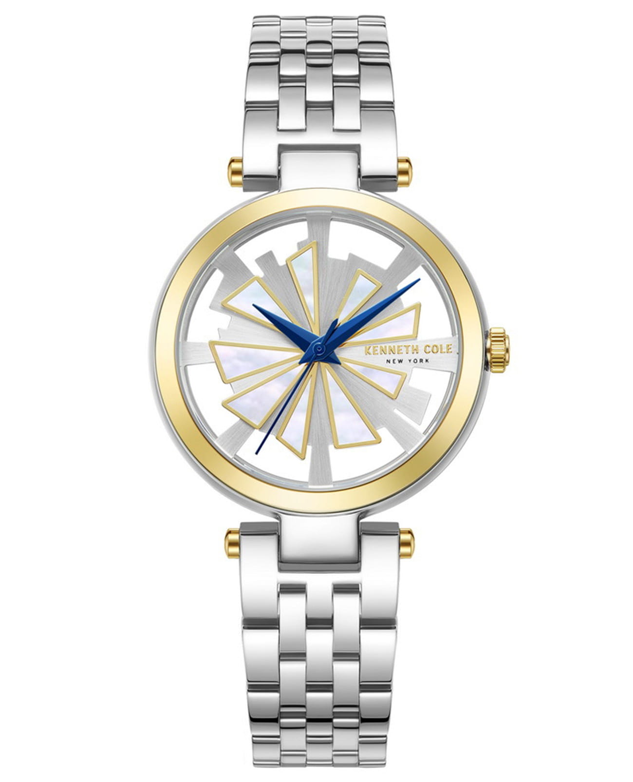 Kenneth Cole Kenneth Cole Transparency KCWLG2222902  KCWLG2222902 кварцевые женские часы перламутровый циферблат, браслет нержавеющая сталь — вид спереди