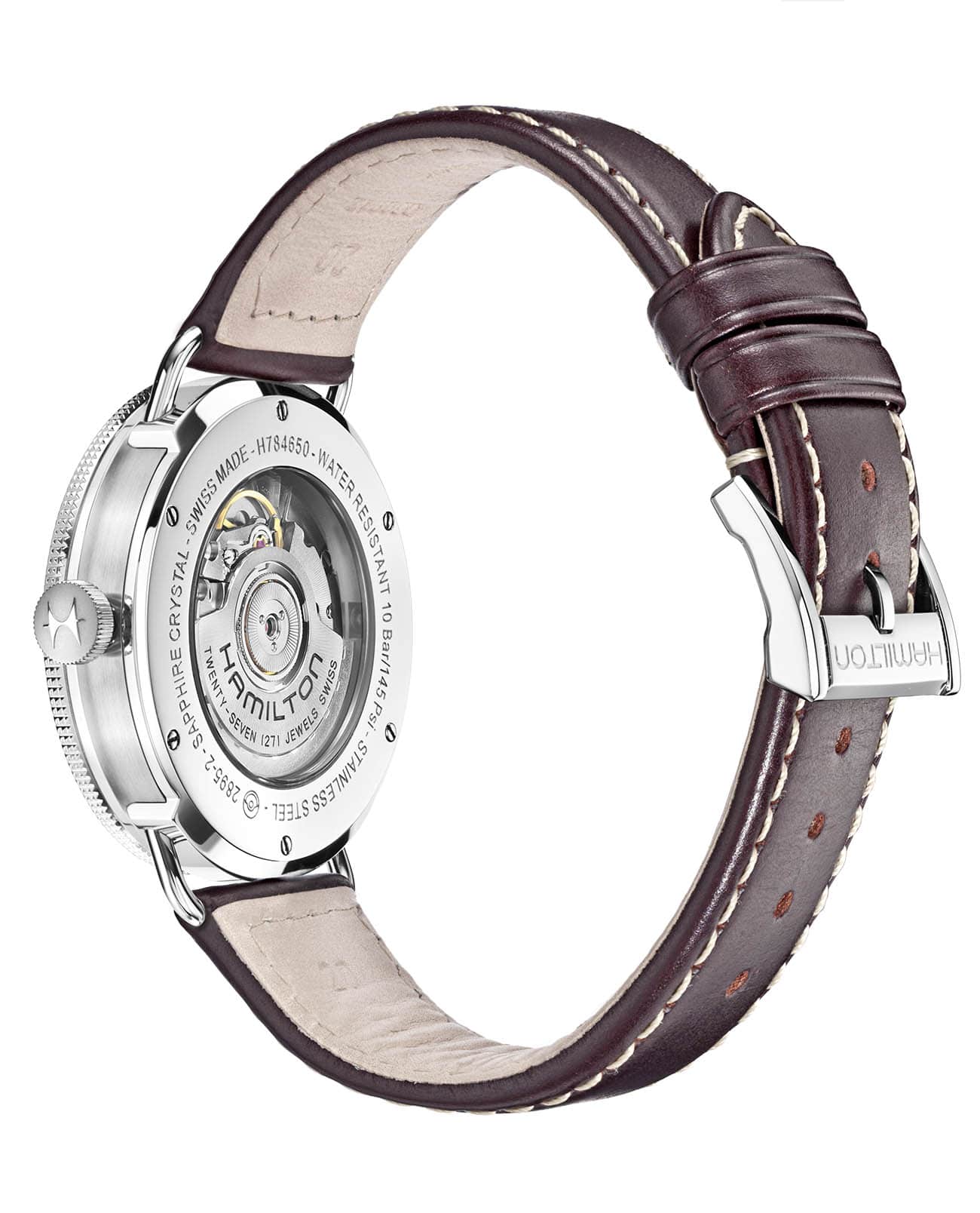 Оригинальные часы Hamilton Hamilton Khaki Field Pioneer Small Second Auto H78465553 механические калибр механизма eta 2895-2 общий вид