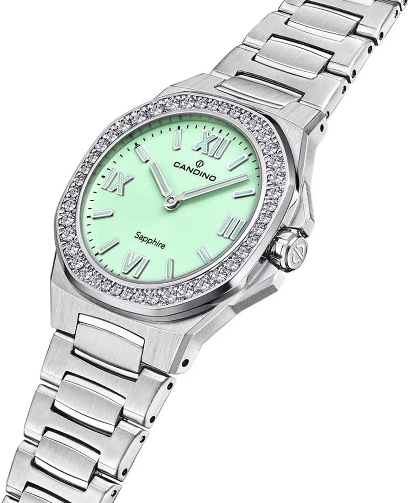 Candino Candino Elegance C4753/2,  швейцария женские часы на браслете нержавеющая сталь боковой вид