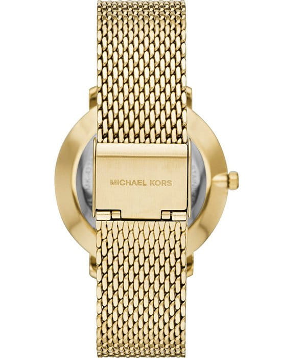 Michael Kors Michael Kors Runway MK4339,  сша женские часы на браслете сталь c pvd покрытием боковой вид