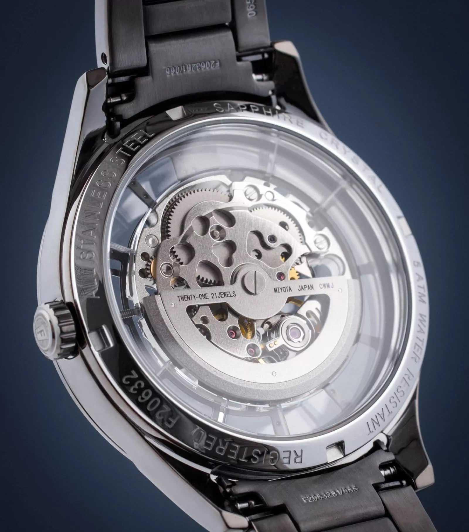 Festina Festina Automatic F20632/1  — детали корпуса и сталь c pvd покрытием