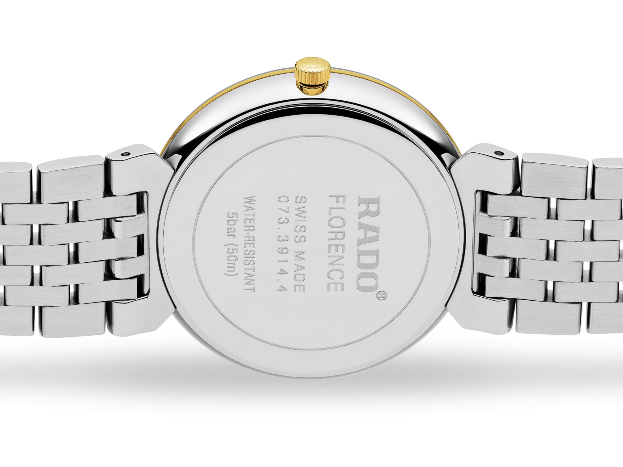 Rado Rado Florence Classic R48912153, florence швейцария мужские часы на браслете сталь c pvd покрытием боковой вид