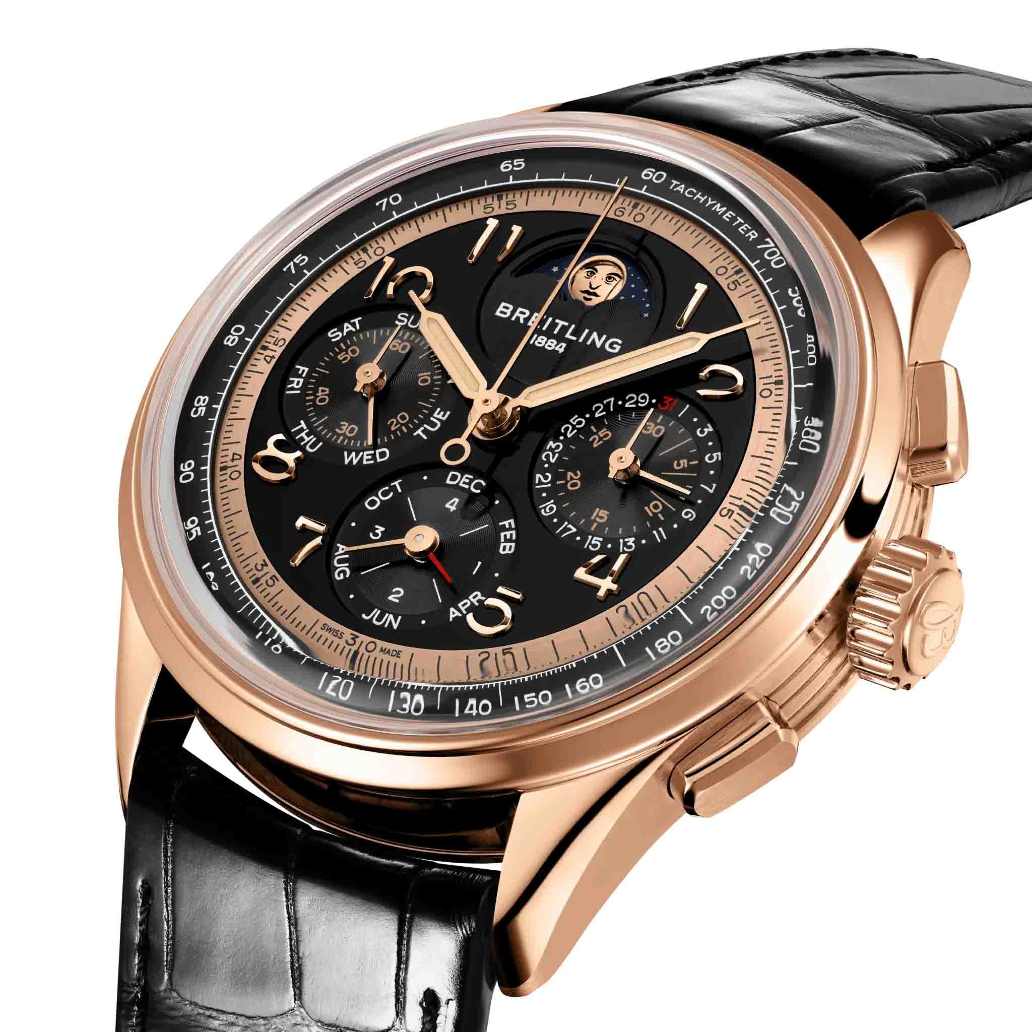 Breitling Breitling Premier B19 Datora 42 140th Anniversary RB19401A1B1P1 , наручные мужские часы фото под углом