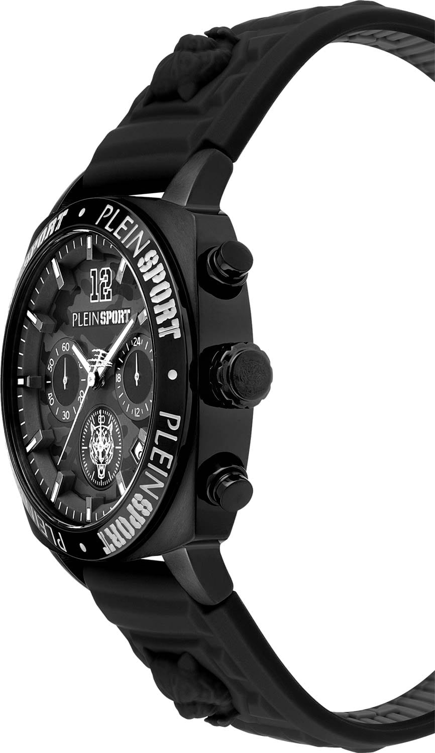 Plein Sport Plein Sport Wildcat PSGBA0523,  германия мужские часы на браслете силикон боковой вид