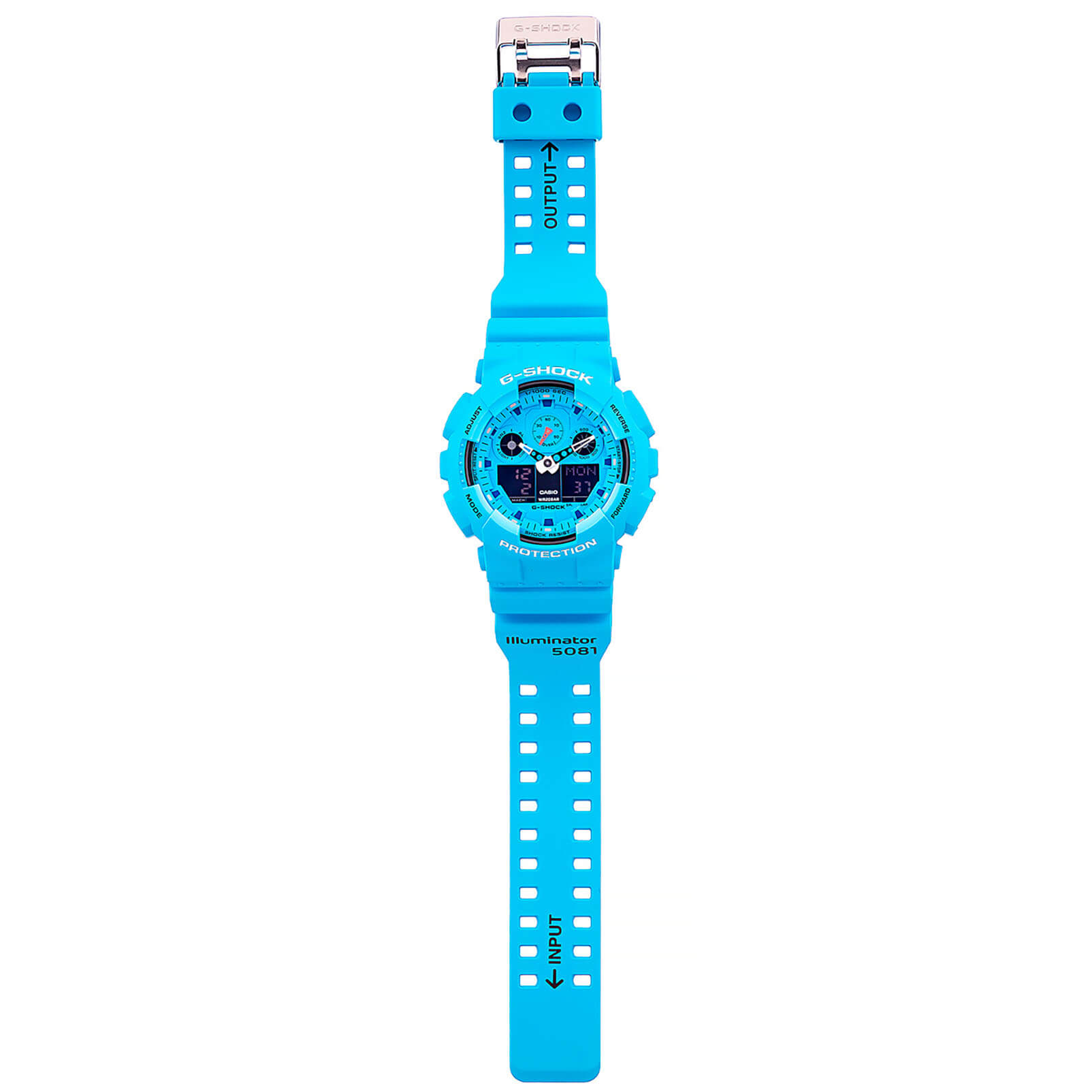 Casio Casio G-Shock GA-100RS-2A GA-100 - задняя крышка пластик корпуса, япония часы