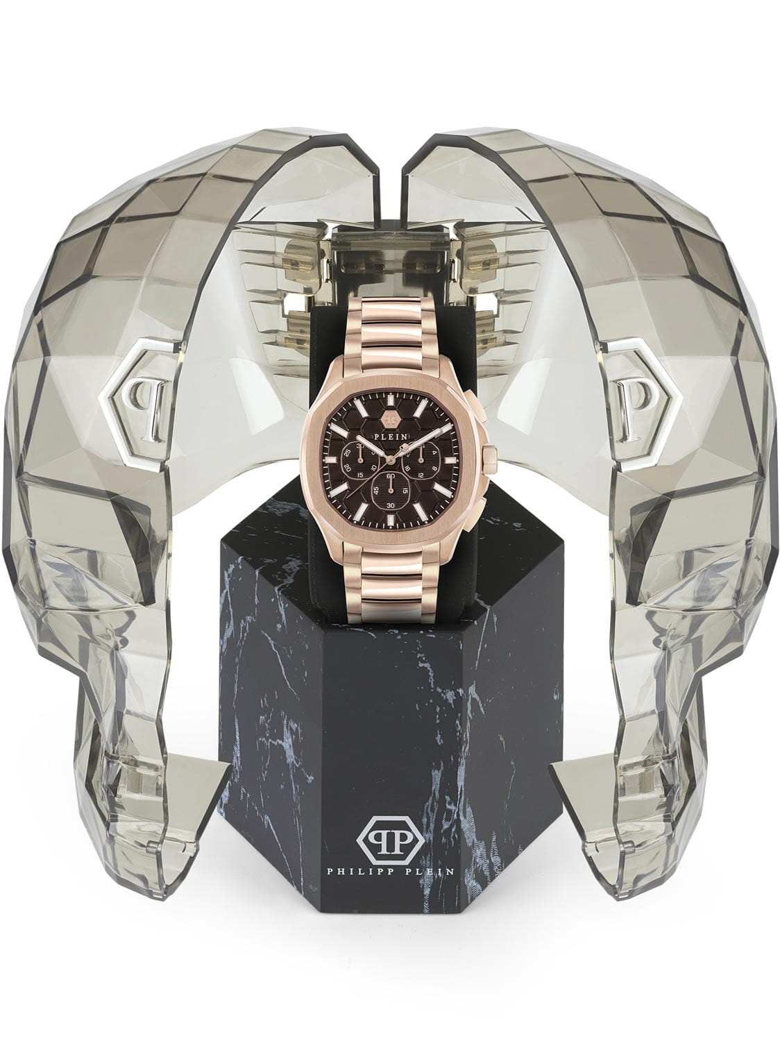 Philipp Plein Philipp Plein Plein Philipp PWSAA0623 мужские часы коричневый циферблат на запястье
