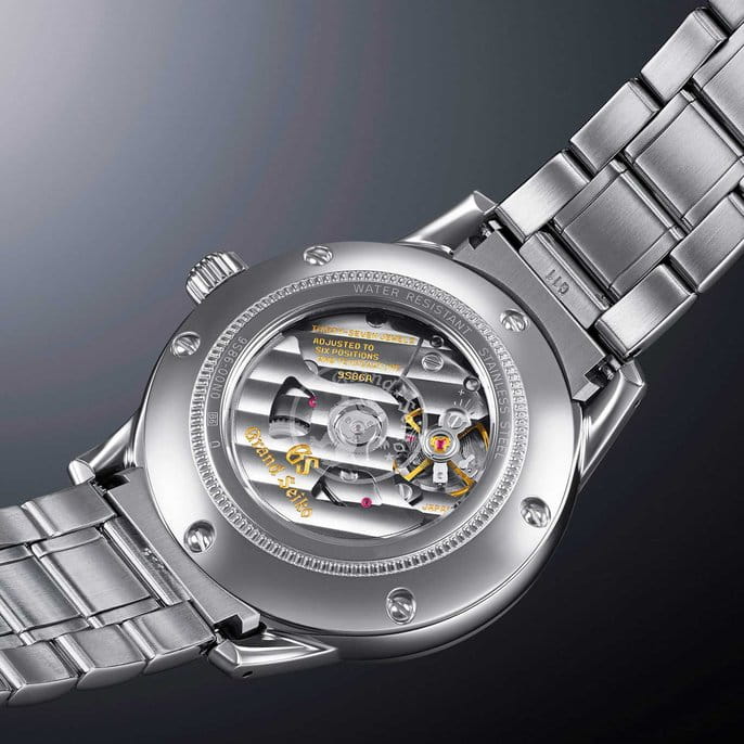 Seiko Seiko Grand Seiko SBGJ271G мужские часы белый циферблат на запястье